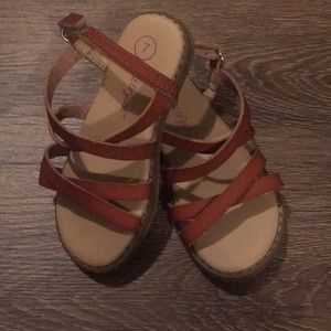 Toddler girl sized sandals